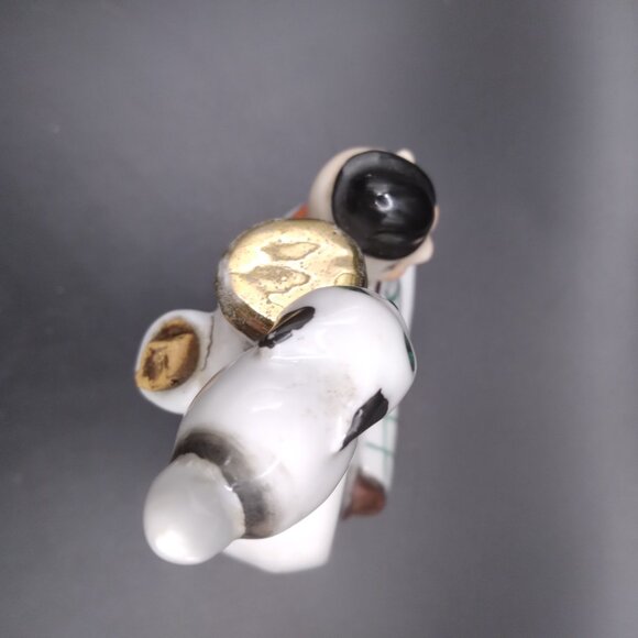 Vintage Naked Lady Porcelain & Celluloid Clown Bottle Stoppers & Bottle - Picture 11 of 14